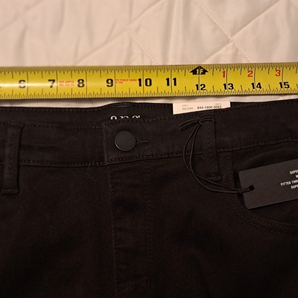 a.n.a. Black Stretchy Jeggings 32/14 new - Picture 6 of 6